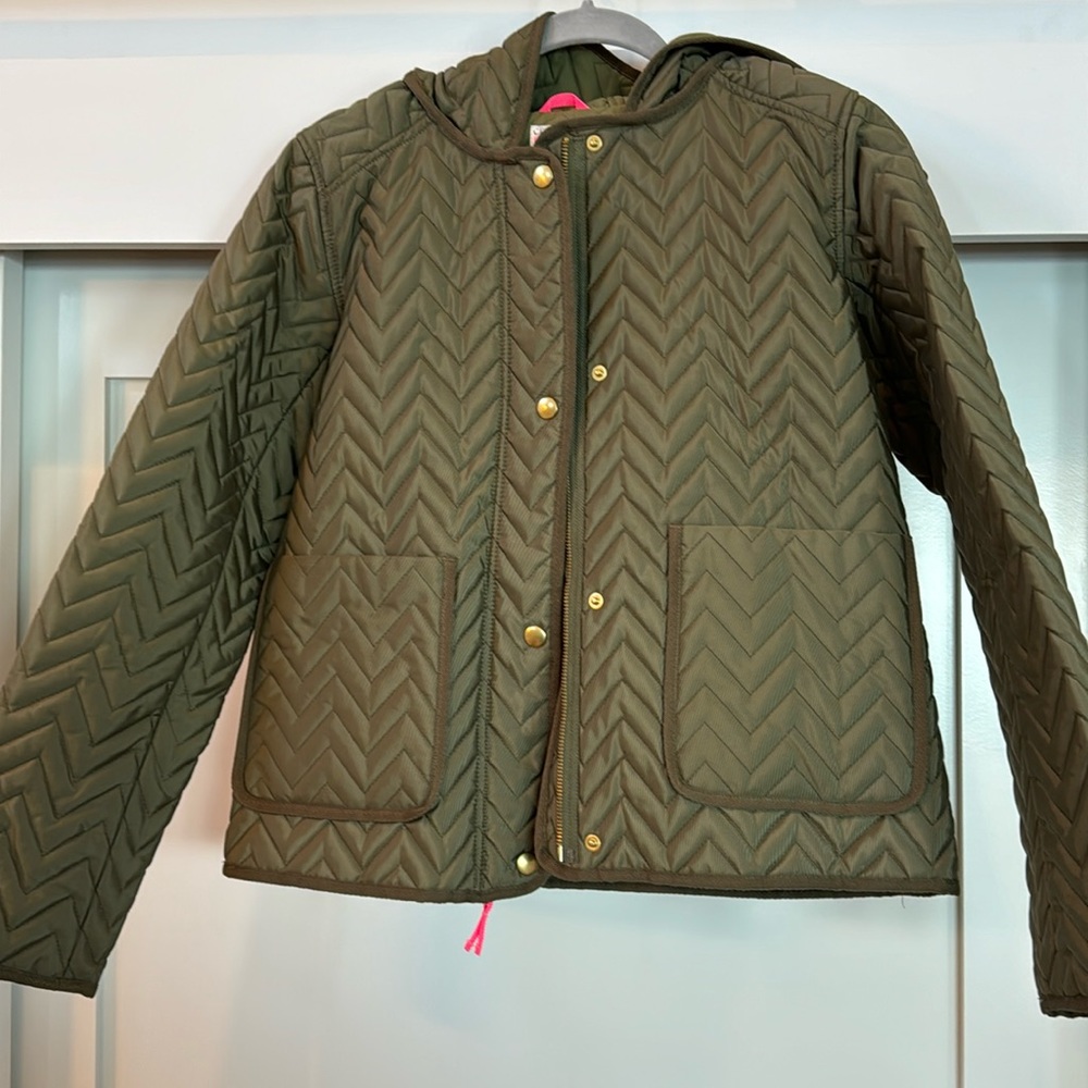Beautiful Army Green Jacket from Crewcuts in Size 14